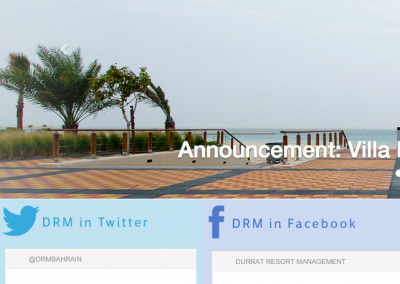 Durrat Resort Management Website