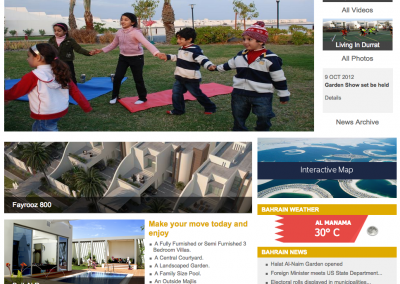 Durrat Bahrain Website